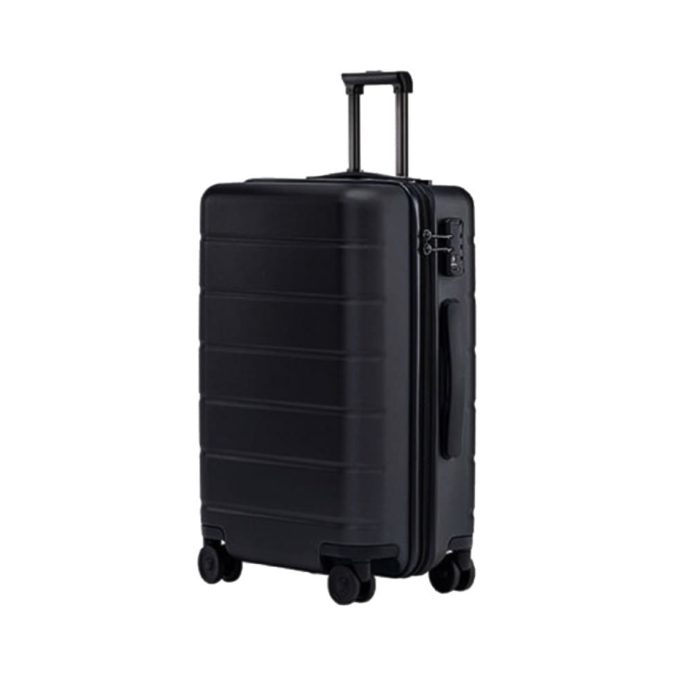 Чемодан, Xiaomi, Luggage Classic 20", XNA4115GL, Поликарбонат, Колеса с вращением на 360 градусов, TSA-замок, Стандартный размер для ручной клади, Выдвижная ручка, 38 л, Черный