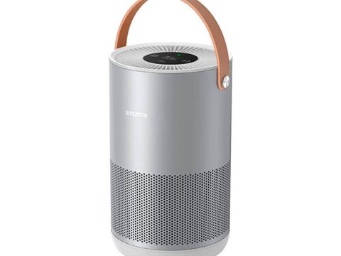 Очиститель воздуха, Smartmi, Air Purifier P1 (ZMKQJHQP12), Трехслойная очистка, Дисплей, Обслуживаемая площадь 48 м, Мощность очистки 220 м/ч, Уровень шума 50 дБа, Серебристый