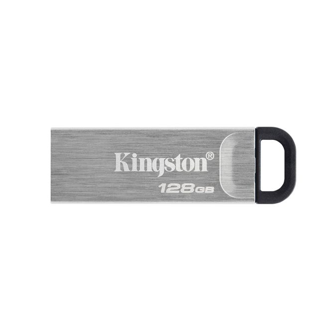 USB-накопитель, Kingston, DTKN/128GB, 128GB, USB 3.2, Серебристый