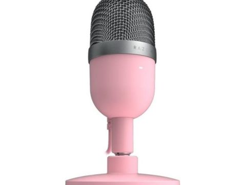 Микрофон, Razer, Seiren Mini, RZ19-03450200-R3M1, Конденсаторный, 110 дБ, 16 Ом, 20 - 20000Гц, Розовый