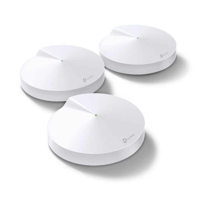 Маршрутизатор, TP-Link, Deco M5 (2-pack), Wi-Fi 5, 802.11a/b/g/n/ac, 2,4 ГГц/5 ГГц, AC1300, 2 порта 10/100/1000M WAN/LAN, 2 модуля в комплекте