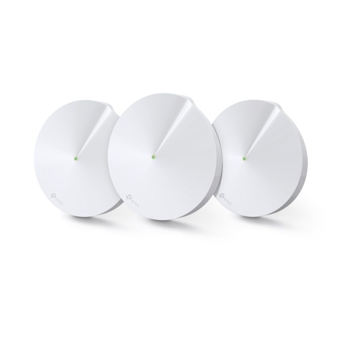 Маршрутизатор, TP-Link, Deco M5 (2-pack), Wi-Fi 5, 802.11a/b/g/n/ac, 2,4 ГГц/5 ГГц, AC1300, 2 порта 10/100/1000M WAN/LAN, 2 модуля в комплекте