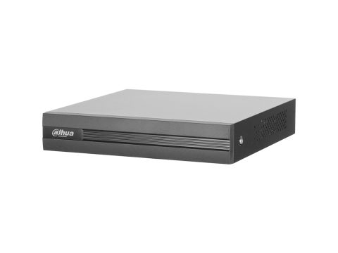 Гибридный видеорегистратор, Dahua, DH-XVR1B08H-I, 8 каналов, Аналог, HDCVI, TVI, AHD, IP, Квадруплекс, Разрешение записи: 4K, 6Мп, 5Мп, 4Мп, 3Мп, 4M-N, 1080P, 720P, 960H, D1, CIF, Выходы видео: 1 HDMI, 1 VGA, Хранение информации: 1 SATA до 6Тб, Поддержка мобильных платформ: IOS, Android и пр
