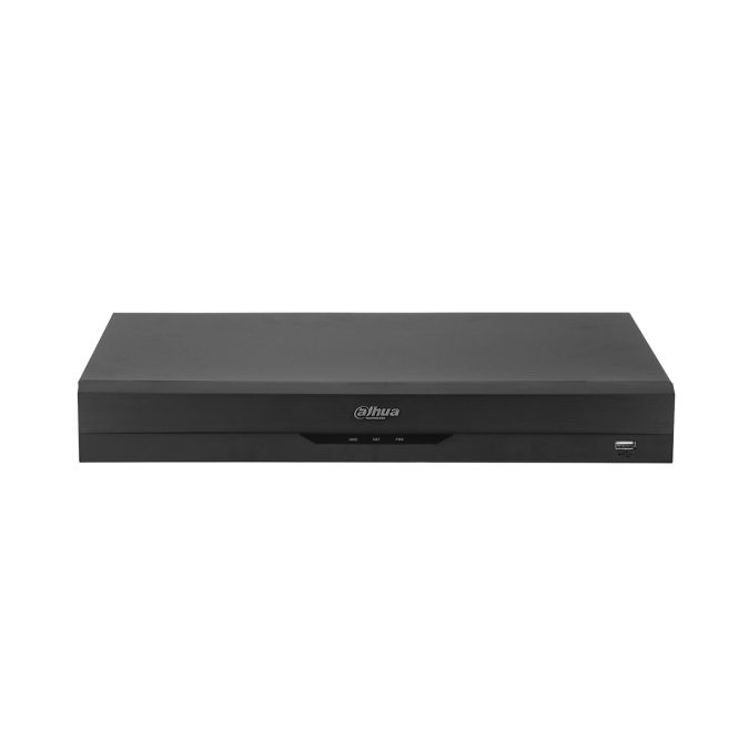 Гибридный видеорегистратор, Dahua, DH-XVR4216AN-I, 16 каналов, HDCVI, TVI, AHD,TVI, CVBS, IP, Квадруплекс, Разрешение записи: 1080N. 720p. 960H. D1. CIF, Выходы видео: 1 разъем HDMI, 1 разъем VGA, 2 SATA до 10Tb, DC 12V/4A