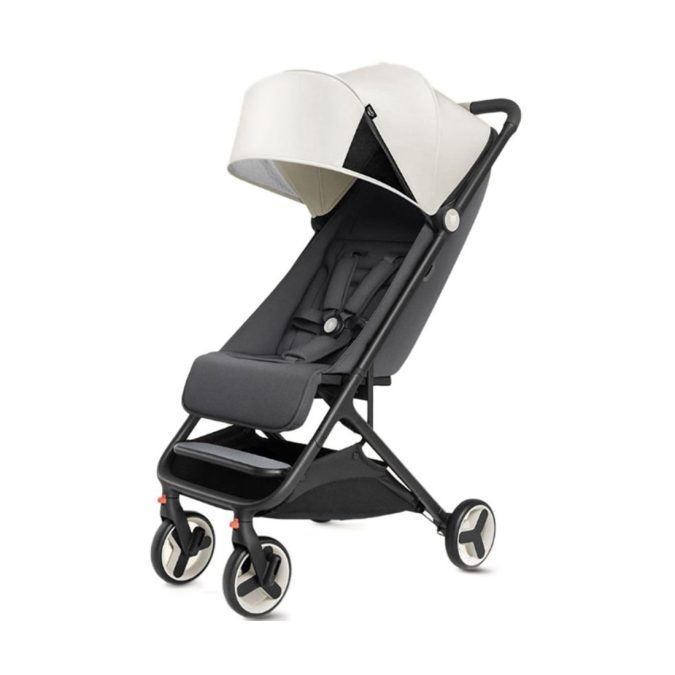 Детская коляска, Qborn, MITU, Folding Baby Stroller, Прогулочная, Складная конструкция, Защита от солнца UPF50+, Максимальная нагрузка 15кг, Бежевый