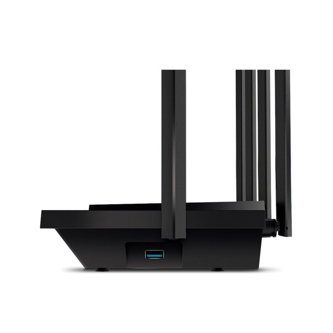 Маршрутизатор, TP-Link, Archer AX73, IEEE 802.11a/b/g/n/ac/ax, 5 ГГц, 2,4 ГГц, 6 антенн, 44 MU-MIMO, OFDMA, Wi-Fi 6, 1 порт WAN/LAN 2,5 Гбит/с, 1 гигабитный порт WAN/LAN, 4 гигабитных порта LAN, 1 порт USB 3.0, АХ5400