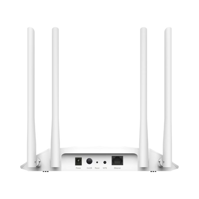 Wi-Fi точка доступа, TP-Link, TL-WA1201, 802.11a/b/g/n/ac, AC1200, 1 порт Ethernet 10/100/1000T (с поддержкой Passive PoE), 4 фиксированные антенны