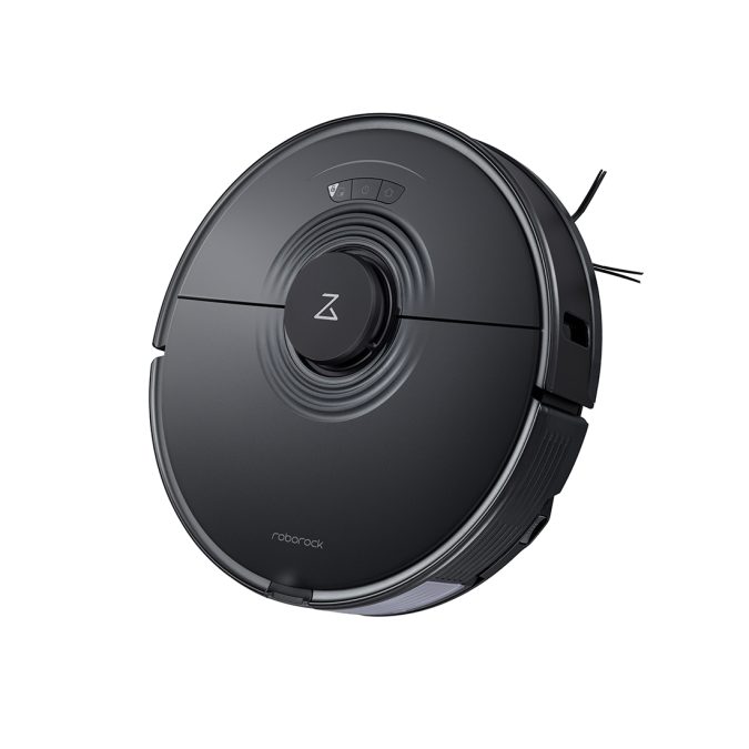Робот-пылесос, Roborock, S7 S752-00/S752-02, Функция влажной уборки (300 мл бачок), Лазерная навигация, Мощность всасывания 2500 Па, Батарея 5200 mAh, Площадь уборки до 250 м, Черный