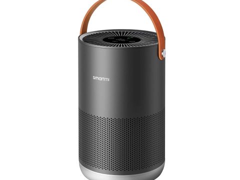 Очиститель воздуха, Smartmi, Air Purifier P1 (ZMKQJHQP11), Трехслойная очистка, Дисплей, Обслуживаемая площадь 48 м, Мощность очистки 220 м/ч, Уровень шума 50 дБа, Темно-серый