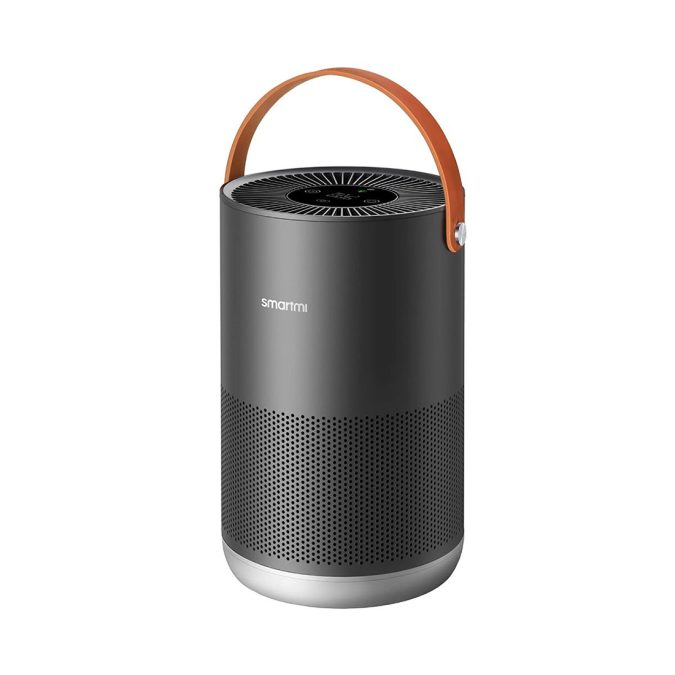 Очиститель воздуха, Smartmi, Air Purifier P1 (ZMKQJHQP11), Трехслойная очистка, Дисплей, Обслуживаемая площадь 48 м, Мощность очистки 220 м/ч, Уровень шума 50 дБа, Темно-серый