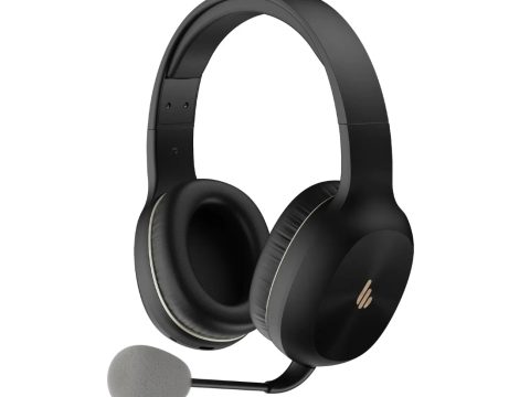 Наушники, Edifier, K750W, Беспроводные, Bluetooth 5.4, Съемный микрофон, Регулятор громкости, Кнопка вызова, Радиус действия до 10 м, Время работы до 55 ч, Время заряда наушников 1.5 ч, Черный