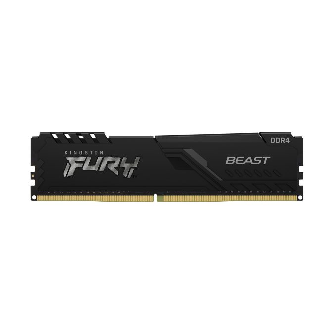 Модуль памяти, Kingston, FURY Beast KF432C16BB1/16, DDR4, 16GB, DIMM , Чёрный