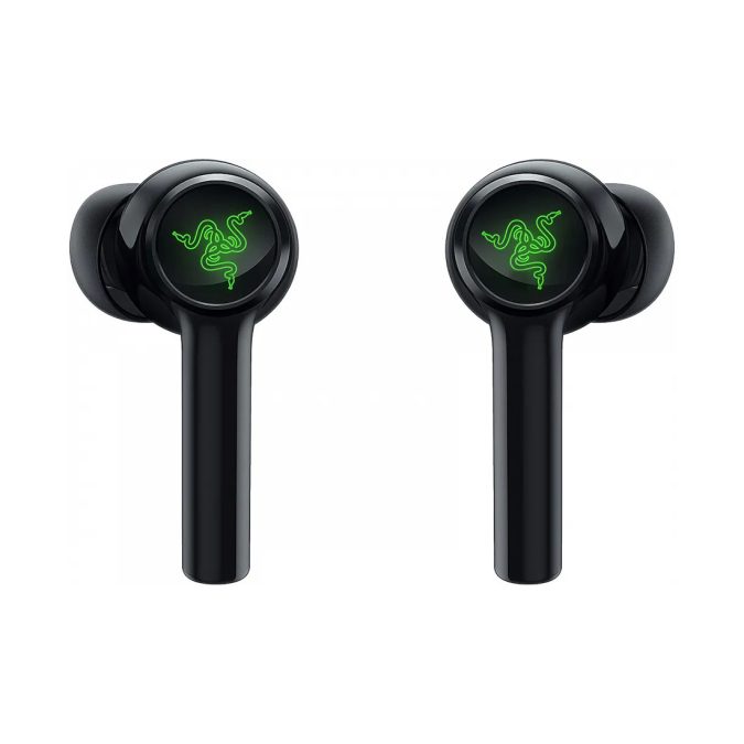 Наушники, Razer, Hammerhead True Wireless (2021), RZ12-03820100-R3G1, TWS, 20 Гц – 20 000 Гц, 32 Ом, динамики 10 мм, чёрный