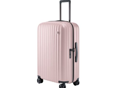 Чемодан, NINETYGO, Elbe Luggage 24”, 6941413270526/6971732585384, 65л, Розовый