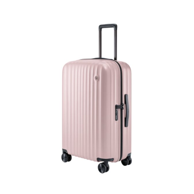 Чемодан, NINETYGO, Elbe Luggage 24”, 6941413270526/6971732585384, 65л, Розовый