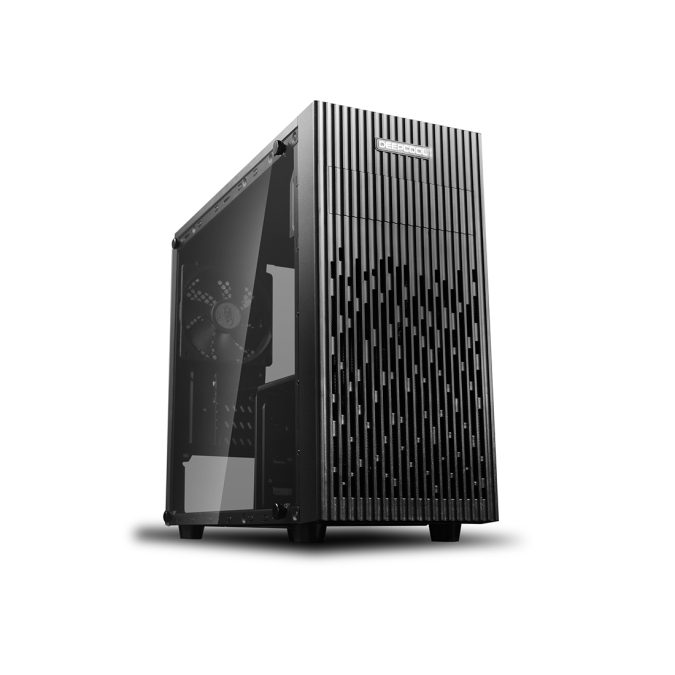 Компьютерный корпус, Deepcool, MATREXX 30 DP-MATX-MATREXX30, Mini-ITX/Micro ATX, USB 3.0/2.0, HD-Audio+Mic, Кулер 1*120мм, Высота процессорного кулера до 151мм, Длина VGA до 250мм, 1*5,25" (для Mini-ITX) /2*3.5"/2*2.5", Толщина 0,5мм, 405.8x193x378.2мм, Без Б/П, Чёрный