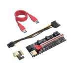 Плата расширения, X-Game, R-010s-009с plus, два 6-контактных и 4-контактный разъем, USB-кабель (60 см) красный, Вес 100 г/шт., Напряжение 3 В, 8 конденсаторов, Позолоченный USB, Прорезь для металлического щита, Лампы для скачек, Сумка на молнии из ПВХ
