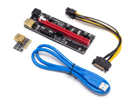 Плата расширения, X-Game, R-BK LANN, два 6-контактных+ 4-контактный разъема, USB-кабель (60 см) красный, Вес 100 г/шт., Напряжение 3 В, 4 конденсатора, Позолоченный USB, Сумка на молнии из ПВХ