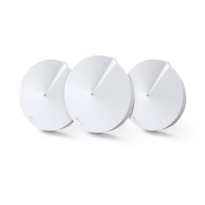 Маршрутизатор, TP-Link, Deco M5 (3-pack), Wi-Fi 5, 802.11a/b/g/n/ac, 2,4 ГГц/5 ГГц, AC1300, 2 порта 10/100/1000M WAN/LAN, 3 модуля в комплекте