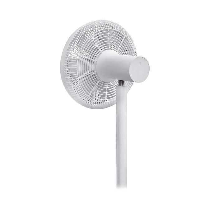 Вентилятор напольный беспроводной, Smartmi, ZLBPLDS05ZM / PNP6005EU, Потребляемая мощность 25 Вт, Аккумулятор 2800 мАч (33.6 Wh), Управление через приложение или пульт, Дисплей с индикацией режимов, температуры и влажности, Встроенный генератор анионов, Белый