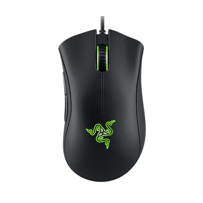 Компьютерная мышь, Razer, DeathAdder Essential (2021), RZ01-03850100-R3M1, Игровая, Оптическая, 6400 DPI, 220 IPS, 5 Кнопок, Проводная, USB, 96 г, Чёрный