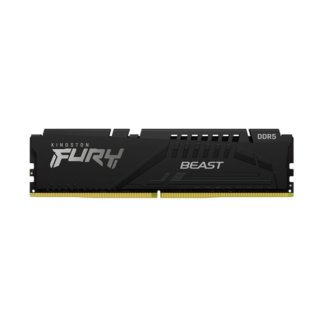Комплект модулей памяти, Kingston, FURY Beast KF552C40BBK2-32 (Kit 2x16GB), DDR5, 32GB, DIMM , Чёрный