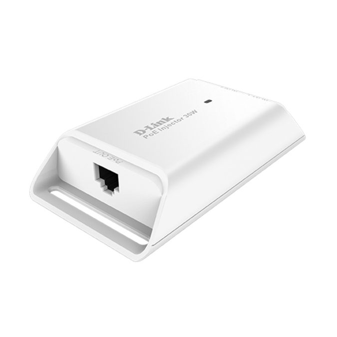 Гигабитный PoE-инжектор, D-Link, DPE-301GI/A1B, Порт 10/100/1000BASE-T, PoE 802.3af/at, 30 Вт
