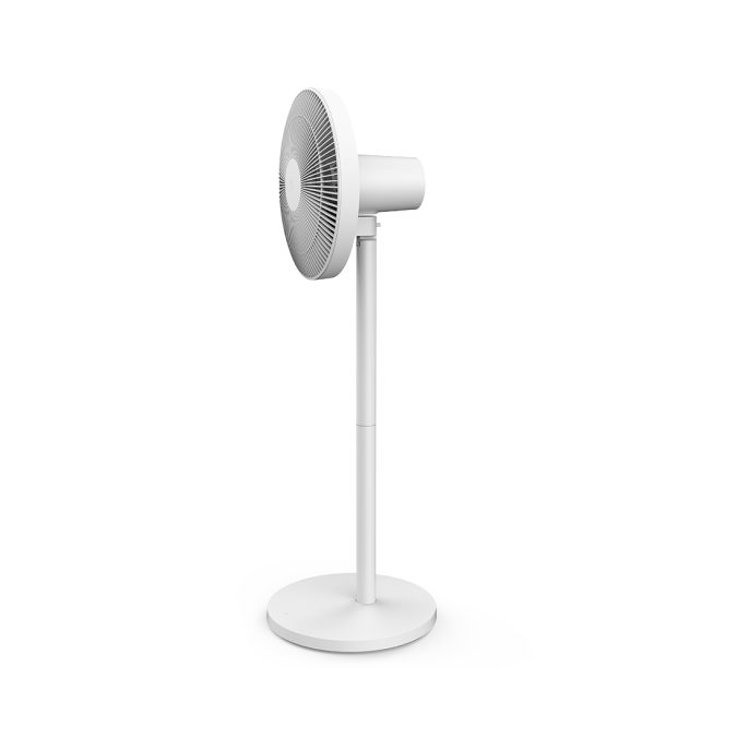 Вентилятор напольный, Xiaomi, Smart Standing Fan 2 Lite, JLLDS01XY / PYV4007GL, Потребляемая мощность 36,9 Вт, Макс. скорость воздушного потока 3.2 м/сек, Таймер, Уровень шума 57,1 дБ, Управление механическое, через приложение, Белый