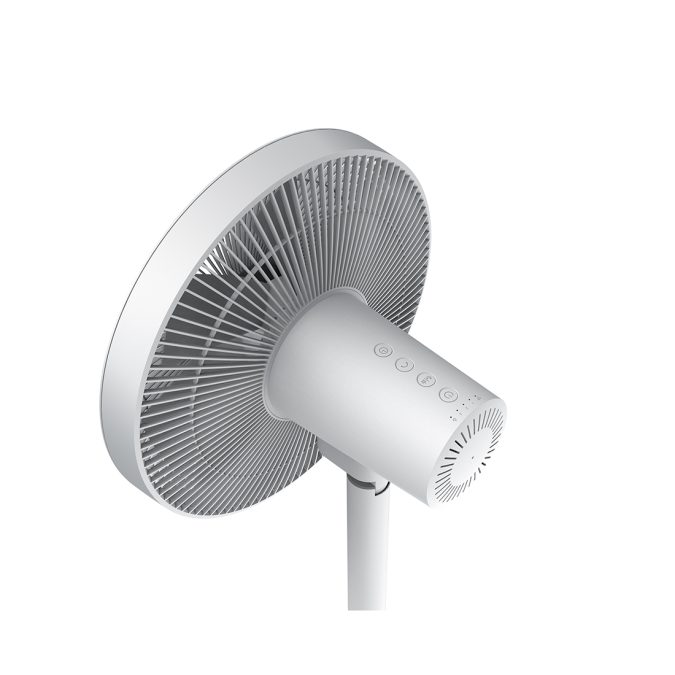 Вентилятор напольный, Xiaomi, Smart Standing Fan 2 Lite, JLLDS01XY / PYV4007GL, Потребляемая мощность 36,9 Вт, Макс. скорость воздушного потока 3.2 м/сек, Таймер, Уровень шума 57,1 дБ, Управление механическое, через приложение, Белый
