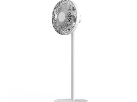 Вентилятор напольный, Xiaomi, Smart Standing Fan 2, BPLDS02DM / BHR4828GL, Потребляемая мощность 13,1 Вт, Макс. скорость воздушного потока 3.56 м/сек, Таймер, Уровень шума 58 дБ, Управление механическое, через приложение, голосовой помощник, Белый