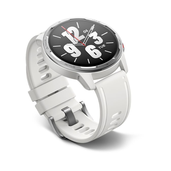 Смарт часы, Xiaomi, Watch S1 Active Moon White, M2116W1 / BHR5381GL, Дисплей 1.43" AMOLED, Разрешение 466 x 466, Водонепроницаемые (5 АТМ), GPS+GLONASS, Galileo, BDS, Батарея 470 мАч, Вес 36 гр, Белый