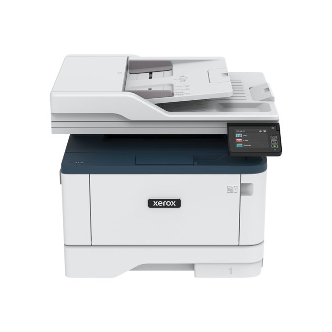 Монохромное МФУ, Xerox, B305DNI, B305V_DNI, Лазерное, А4, 38 стр./мин., Подача 350 листов, Односторонний автоподатчик документов, до 46 изобр./мин., Сенсорный дисплей 2.8", 1 ГГц CPU, 512 МБ RAM, USB 2.0, Ethernet 10/100, Wi-Fi