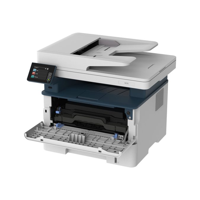 Монохромное МФУ, Xerox, B235DNI, B235V_DNI, Лазерное , А4, 34 стр./мин., Подача 251 лист, Односторонний автоподатчик документов, до 23 изобр./мин., Сенсорный дисплей 2.8", 1 ГГц CPU, 512 МБ RAM, USB 2.0, Ethernet 10/100, Wi-Fi