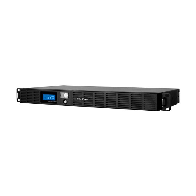 Источник бесперебойного питания, CyberPower, OR600ELCDRM1U/OR600ERM1U-RU, Мощность 600ВА/360Вт, OR-серия, Линейно-интерактивный, Стоечный 1U, LCD/Smart/USB/RS232/RJ11/RJ45,AVR: 160-263В, АКБ 6В/9Ач*2 шт., Вых: 6xIEC C13, Чёрный