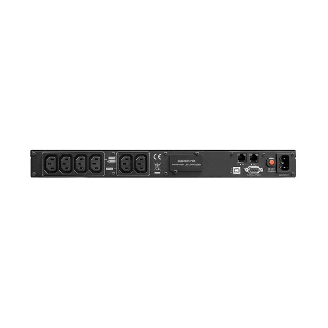 Источник бесперебойного питания, CyberPower, OR600ELCDRM1U/OR600ERM1U-RU, Мощность 600ВА/360Вт, OR-серия, Линейно-интерактивный, Стоечный 1U, LCD/Smart/USB/RS232/RJ11/RJ45,AVR: 160-263В, АКБ 6В/9Ач*2 шт., Вых: 6xIEC C13, Чёрный