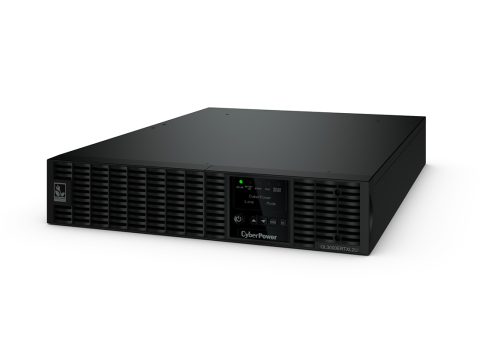 Источник бесперебойного питания, CyberPower, OL3000ERTXL2U, Мощность 3000ВА/2700Вт, OL-серия, On-Line, Стоечный 2U, LCD/ Smart/USB/RS232/RJ11/RJ45/Сухие контакты, AVR: 190-300В, АКБ: 12В/9Ач*6 шт., Вых: 8xIEC C13/1хIEC C19, Чёрный