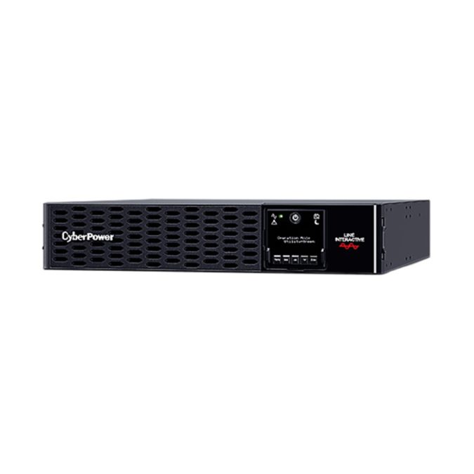 Источник бесперебойного питания, CyberPower, PR2200ERTXL2U, Мощность 2200ВА/2200Вт, PRIII-серия, Линейно-интерактивный, Стоечный 2U, LCD/Smart/BMS/USB/RS232/EPO/RJ11/RJ45/Serial/Сухие контакты, AVR: 159-288В, АКБ 12В/9Ач*4шт., Вых: 6xIEC C13/2хIEC C19, Чёрный