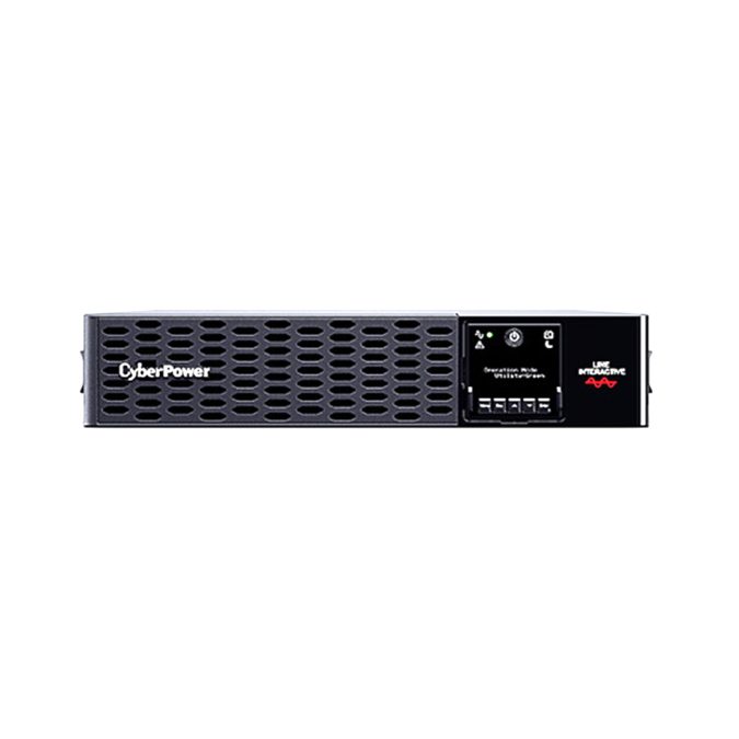 Источник бесперебойного питания, CyberPower, PR2200ERTXL2UA, Мощность 2200ВА/2200Вт, PRIII-серия, Линейно-интерактивный, Стоечный 2U, LCD/Smart/BMS/USB/RS232/EPO/RJ11/RJ45/Serial/Сухие контакты, AVR: 159-288В, АКБ 12В/6Ач*8шт., Вых: 6xIEC C13/2хIEC C19, Чёрный
