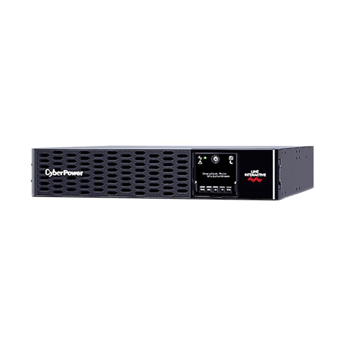 Источник бесперебойного питания, CyberPower, PR3000ERTXL2UA, Мощность 3000ВА/3000Вт, PRIII-серия, Линейно-интерактивный, Стоечный 2U, LCD/Smart/BMS/USB/RS232/EPO/RJ11/RJ45/Serial/Сухие контакты, AVR: 159-288В, АКБ 12В/6Ач*8 шт, Вых: 6xIEC C13/2хIEC C19, Чёрный