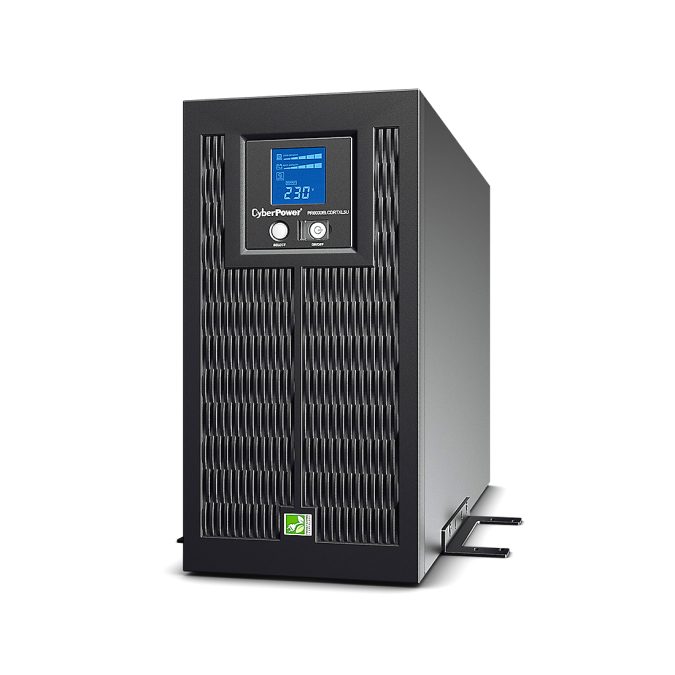 Источник бесперебойного питания, CyberPower, PR6000ELCDRTXL5U, Мощность 6000ВА/4500Вт, PR-серия, Линейно-интерактивный, Стоечный 5U, LCD/Smart/USB/RJ11/RJ/45/RS232/EPO/Serial, AVR: 167-288В, АКБ 12В/9Ач*16шт, Вых: 8xIEC C13/2xIEC C19/1xКлеммный блок, Чёрный