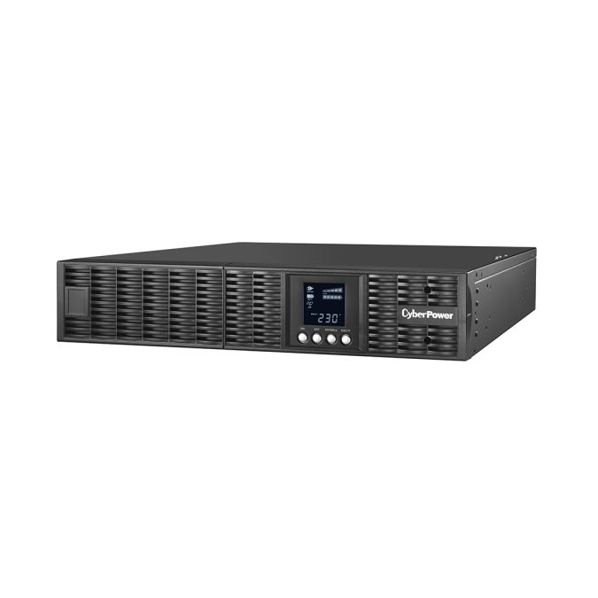 Источник бесперебойного питания, CyberPower, OLS3000ERT2U, Мощность 3000ВА/2700Вт, OLS-серия, On-Line, Стоечный 2U, LCD/Smart/USB/RJ11/RJ45/EPO/RS232, AVR: 110-300В, АКБ 12В/9Ач*6 шт., Вых: 8xIEC C13/1хIEC C19, Чёрный