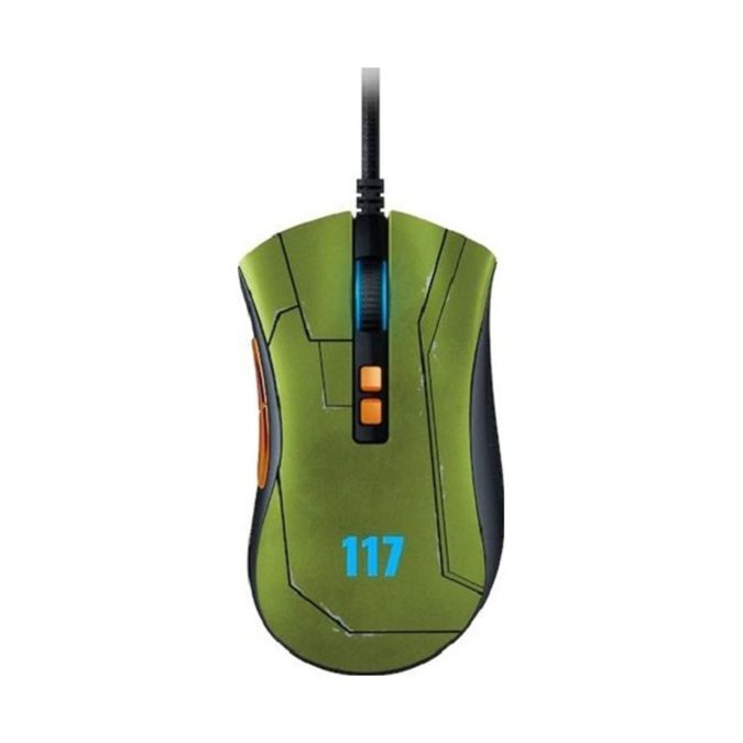 Компьютерная мышь, Razer ,DeathAdder V2, RZ01-03210300-R3M1, Игровая, Оптическая, до 20 000dpi, 8 кнопок, Razer Chroma™ RGB подсветка с реальными 16,8 млн настраиваемыми цветами, Проводная, USB, 82 г Зеленая