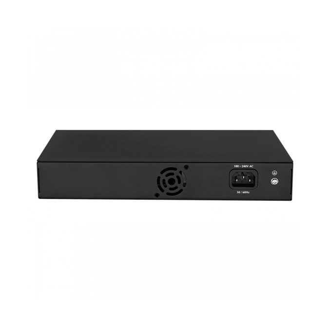 Коммутатор, BDCOM, S1226L, Неуправляемый, 24 порта 10/100M RJ45, 1 комбо-порт 1000М SFP/RJ45, 1 порт 1000 RJ45, Настольный