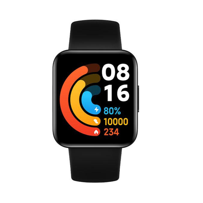 Смарт часы, Xiaomi, Poco Watch, M2131W1, Дисплей 1.6" AMOLED, Разрешение 320 x 360, Водонепроницаемые (5 АТМ), GPS+GLONASS, Galileo, BDS, Батарея 225 мАч, Вес 31 гр, Черный