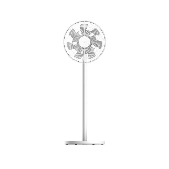 Вентилятор напольный, Xiaomi, Smart Standing Fan 2 Pro (BPLDS03DM/BHR5856EU), Потребляемая мощность 12.7 Вт, Макс. скорость воздушного потока 3.47 м/сек, Уровень шума 58 дБ, Таймер, Защита от детей, Управление механическое, через приложение, голосовой помощник, 2.4 G Wi-Fi, Белый