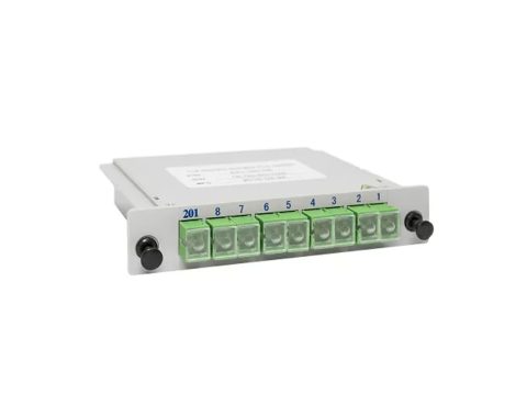 Сплиттер оптоволоконный в корпусе, А-Оптик, PLC-18 разъемы SC/APC, SM