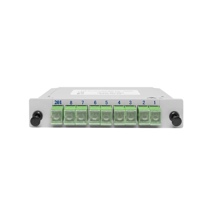 Сплиттер оптоволоконный в корпусе, А-Оптик, PLC-18 разъемы SC/APC, SM