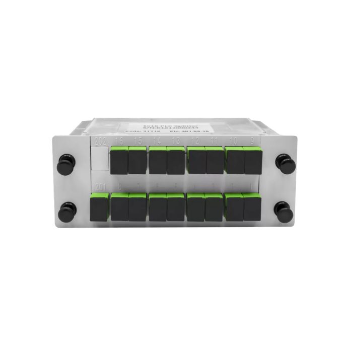 Сплиттер оптоволоконный в корпусе, А-Оптик, PLC-116 разъемы SC/APC, SM