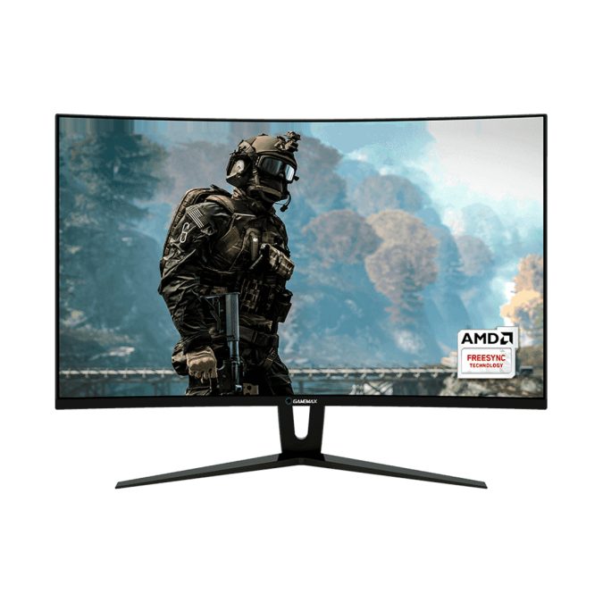 Монитор, Gamemax, GMX27C144, 14100900387, 27", Изогнутый, 1920*1080, TFT TN, 144 Гц, 16:9, 280 кд/м2, 3000:1, 1 мс, 178/178, 16.7 млн., DVI*1, DP*1, HDMI*1, Аудиопорт*1, VESA 100*100 мм, кабели DP/DVI в комплекте, Чёрный