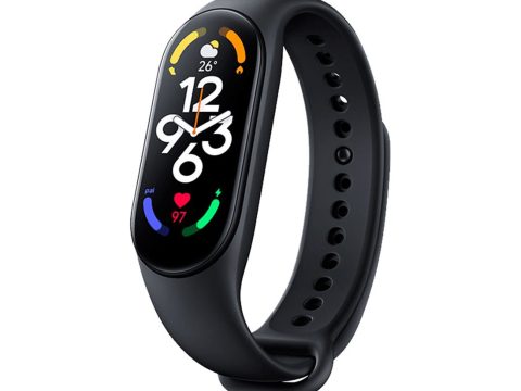 Фитнес браслет, Xiaomi, Mi Smart Band 7, M2129B1 / BHR6008GL, 1.62" AMOLED, Разрешение экрана 192 x 490, Аккумулятор 180 мАч, Водонепроницаемость 5 АТМ, Черный